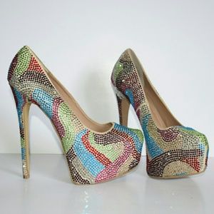Steve Madden Rhinestone Heels
